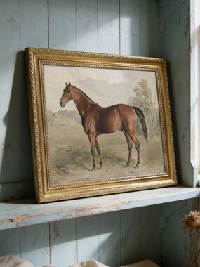 Vintage Equestrian Wall Art
